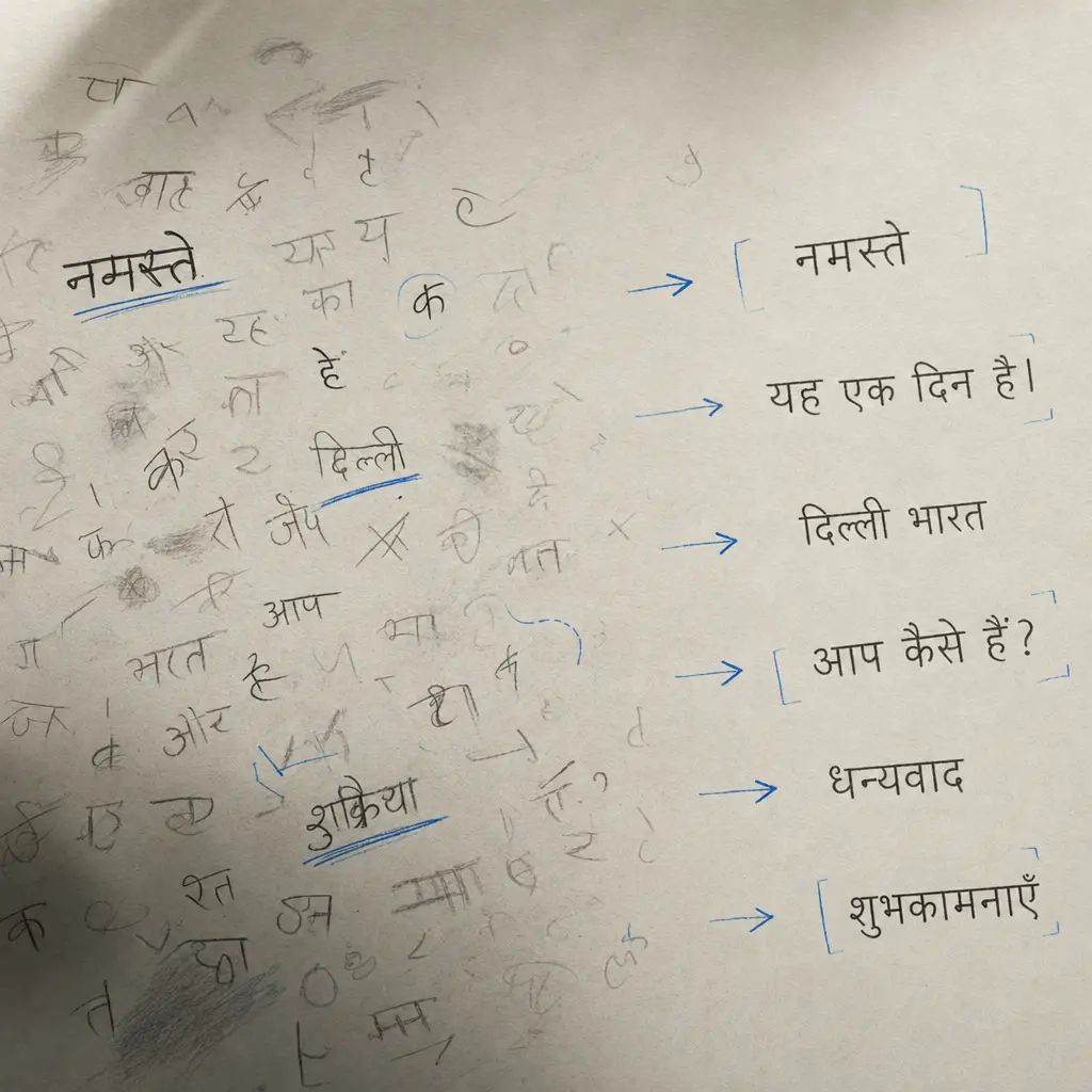 How to Convert Hindi Handwriting to Text